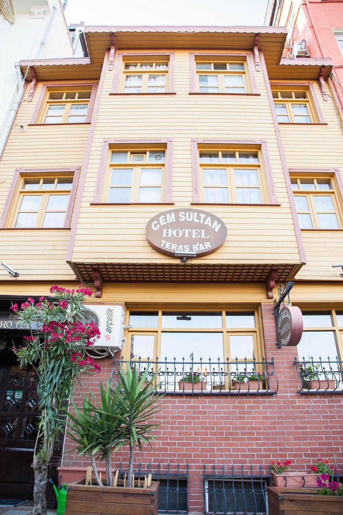 Cem Sultan Hotel Istambul Exterior foto